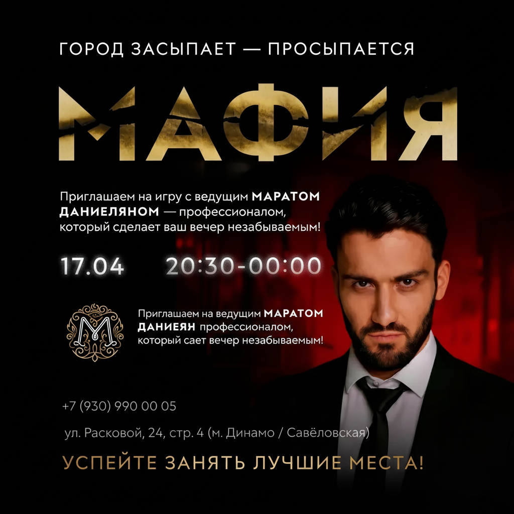 МАФИЯ в Мята Platinum | Одеон